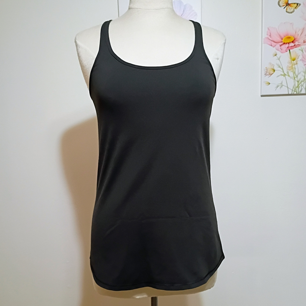 Lululemon Racerback Black Athletic Tank Top